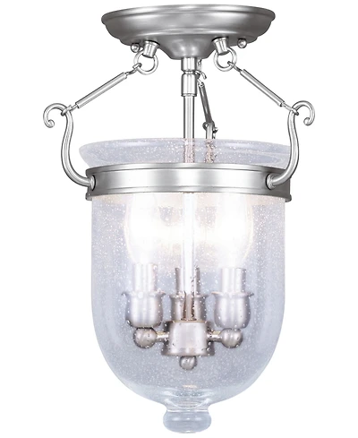Livex Jefferson Semi Flush Light