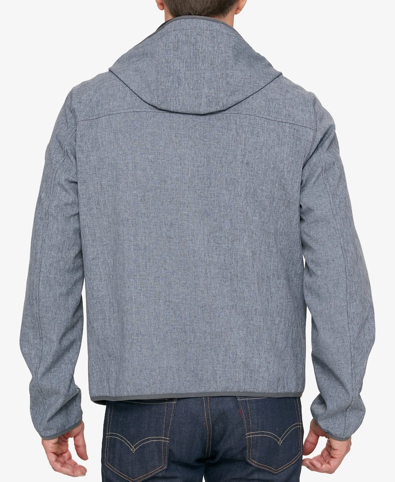 Tommy Hilfiger Men's Hooded Soft Shell Jacket