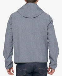 Tommy Hilfiger Men's Hooded Soft Shell Jacket