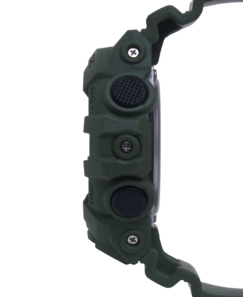 G-Shock Men's Analog-Digital Green Resin Strap Watch 53mm