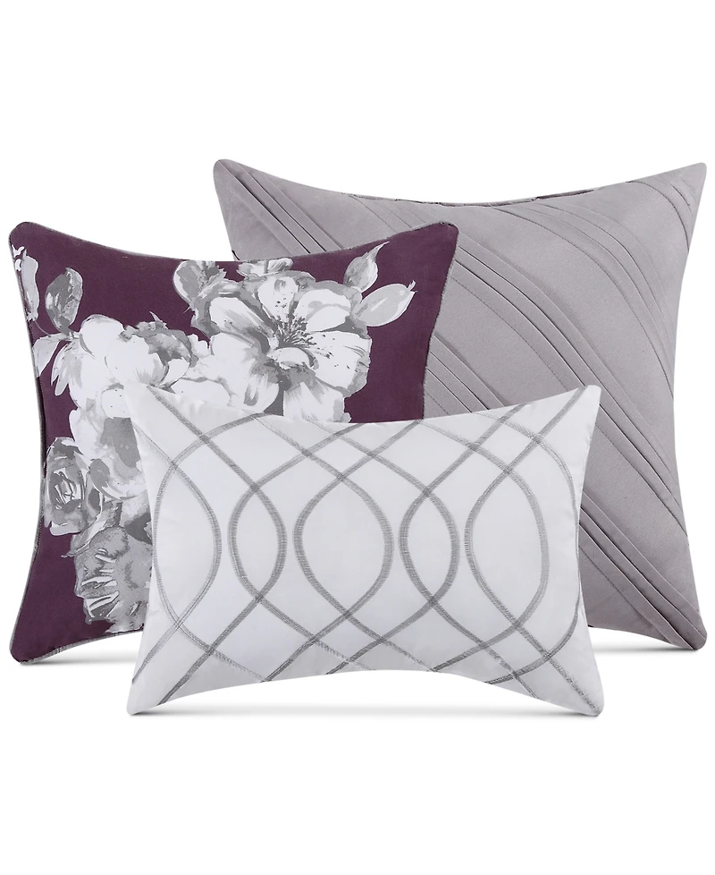 Style 212 Peony Garden Floral 12-Pc. Comforter Set, King