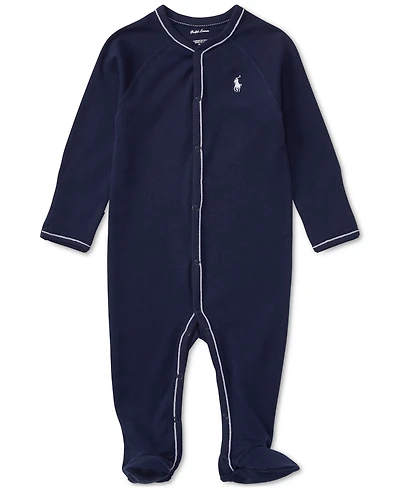 Polo Ralph Lauren Baby Boys Cotton Footed Coverall