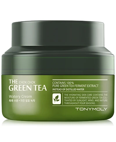 Tonymoly The Chok Chok Green Tea Watery Cream, 2 oz.