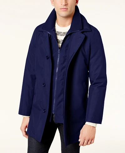 Kenneth Cole New York Men's Radford 2-in-1 Raincoat