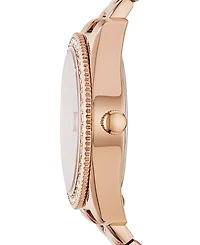 Fossil Women's Scarlette Rose Gold-Tone Stainless Steel Bracelet Watch 32mm