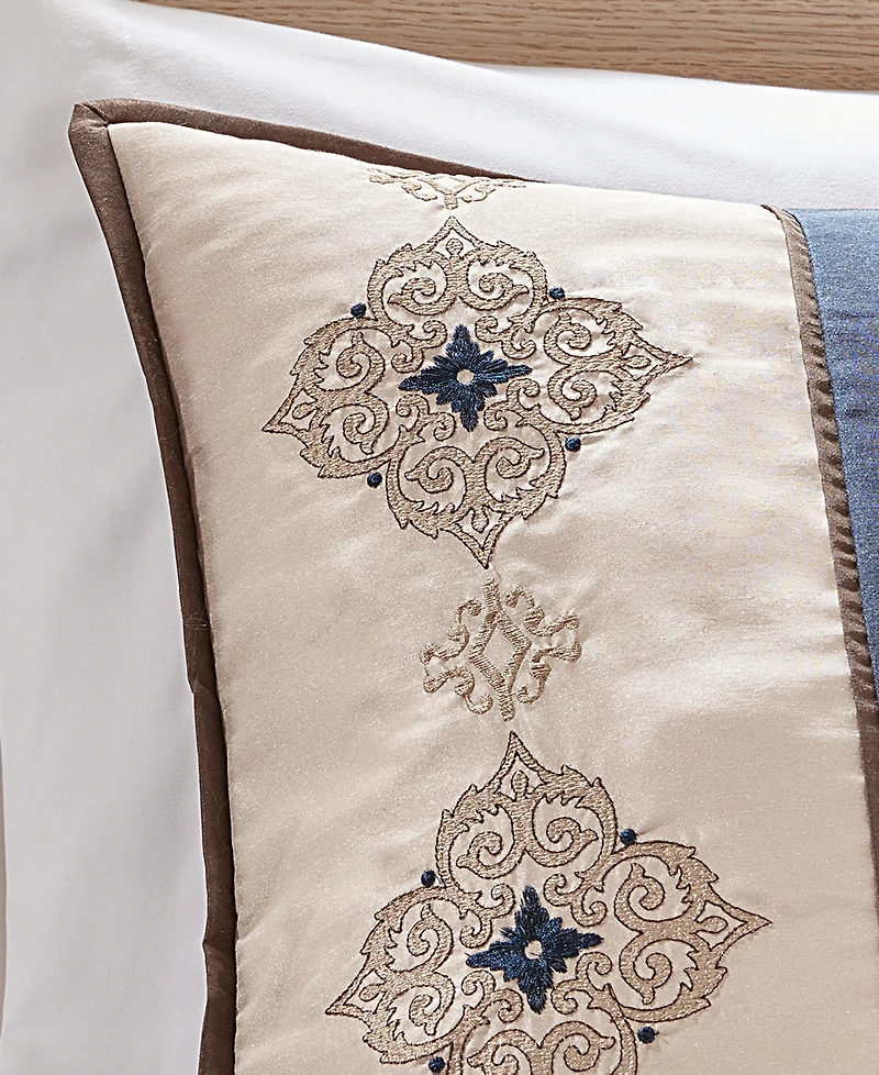 Madison Park Donovan Jacquard Medallion 7-Pc. Comforter Set