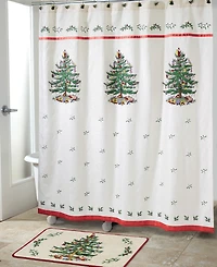 Spode Christmas Tree Shower Curtain, 72" x 72"