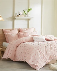 Intelligent Design Brooklyn Jacquard Cotton -Pc. Comforter Set