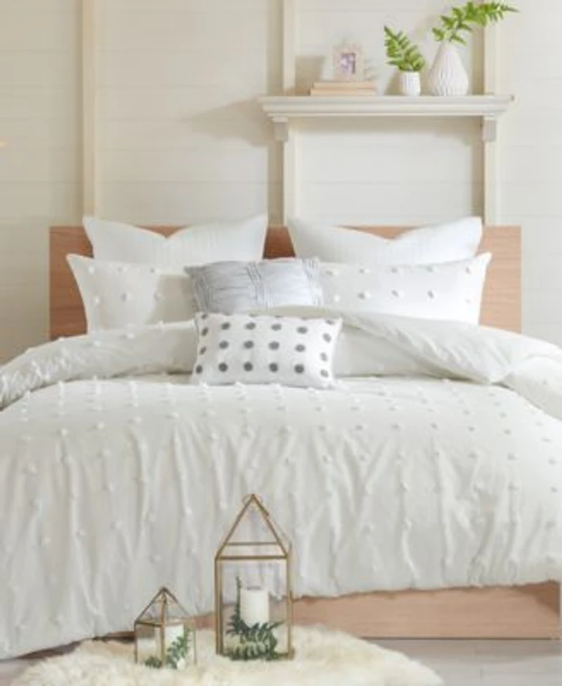 Intelligent Design Brooklyn Jacquard Cotton Comforter Sets