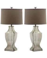 Safavieh Glass Bottom Set of 2 Table Lamps