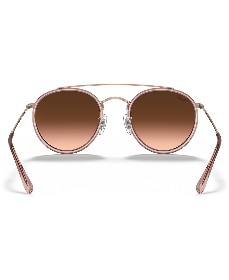 Ray-Ban Sunglasses, RB3647N Round Double Bridge