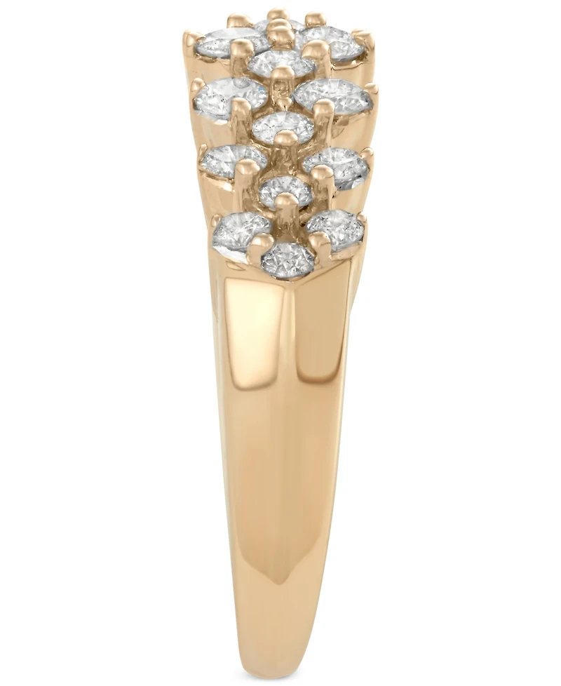 Diamond Band (1 ct. t..w) in 14k Gold or Rose Gold