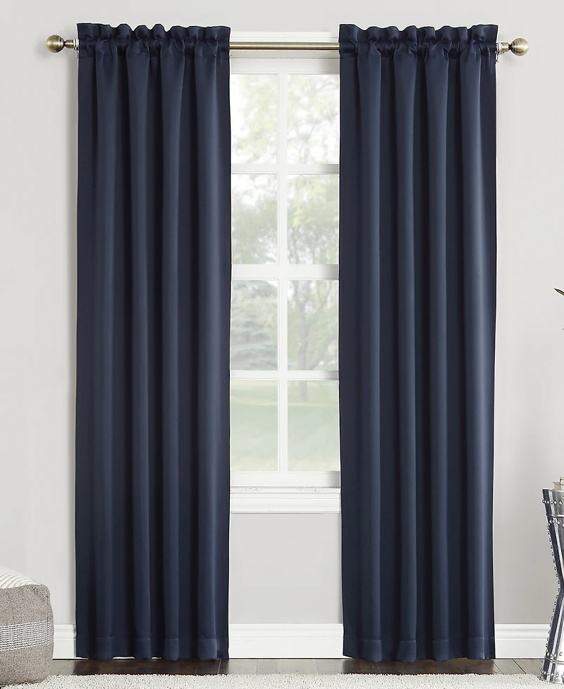 Preston Energy Saving Blackout Rod Pocket Curtain Panel