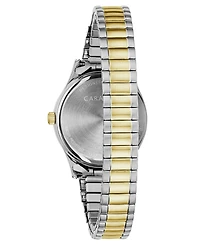 Caravelle Designed by Bulova Women's Two-Tone Stainless Steel Bracelet Watch 30mm