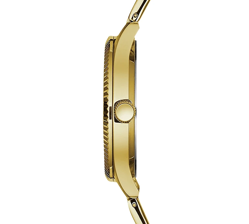 Caravelle Designed by Bulova Men's Gold-Tone Stainless Steel Bracelet Watch 41mm