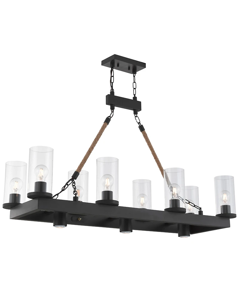 Livex Metuchen 11-Light Linear Chandelier