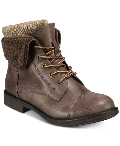 Cliffs by White Mountain Women's Duena Lace-Up Hiker Booties