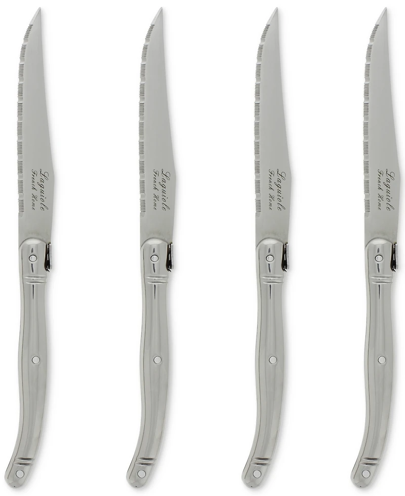 French Home Laguiole Steak Knives, Set of 4