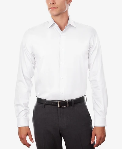 Michael Kors Men's Regular Fit Comfort Stretch Dress Shirt