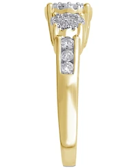 Diamond Three Stone Engagement Ring (3/4 ct. t.w.) 14k White, Yellow or Rose Gold