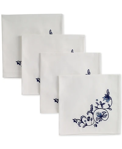 Portmeirion Blue Portofino 4-Pc. Napkin Set