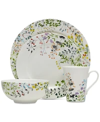 Mikasa Tivoli Garden 16 Piece Dinnerware Set, Service for 4