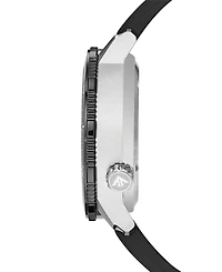 Citizen Eco-Drive Men's Promaster Altichron Black Rubber Strap Watch 46mm