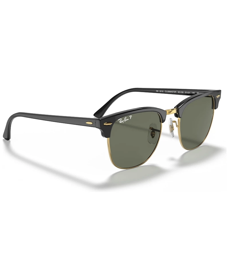 Ray-Ban Polarized Sunglasses, RB3016 Clubmaster