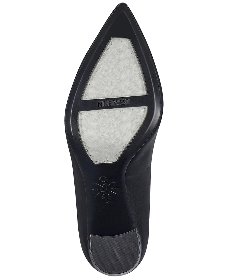 Nine West Women's Astoria 9x9 Block Heel Dress Pumps