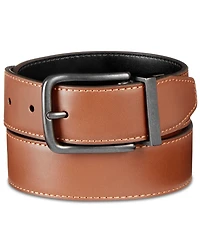 Original Penguin Men's Bubble Reversible Leather Belt
