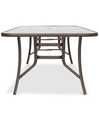 Oasis Aluminum Outdoor 84" x 42" Dining Table, Created for Macy's