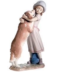 Lladro Collectible Figurine, A Warm Welcome
