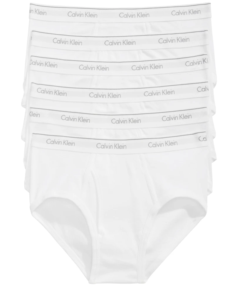 Calvin Klein Men's 5+1 Bonus Pack Cotton Briefs Underwear
