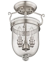 Livex Jefferson Semi Flush Light