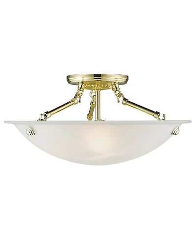 Livex Oasis Semi Flush Mount
