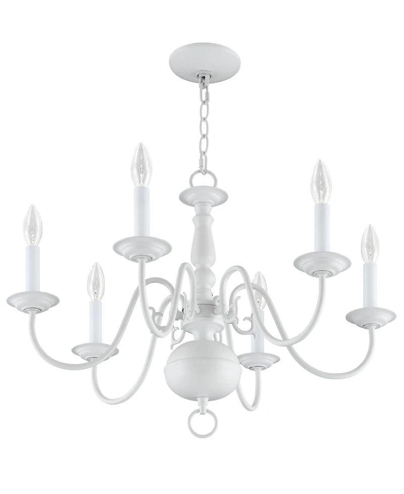 Livex Williamsburg 6-Light Chandelier