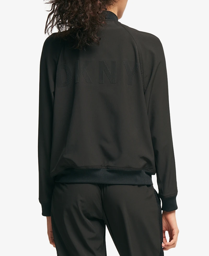 Dkny Sport Graphic Bomber Jacket