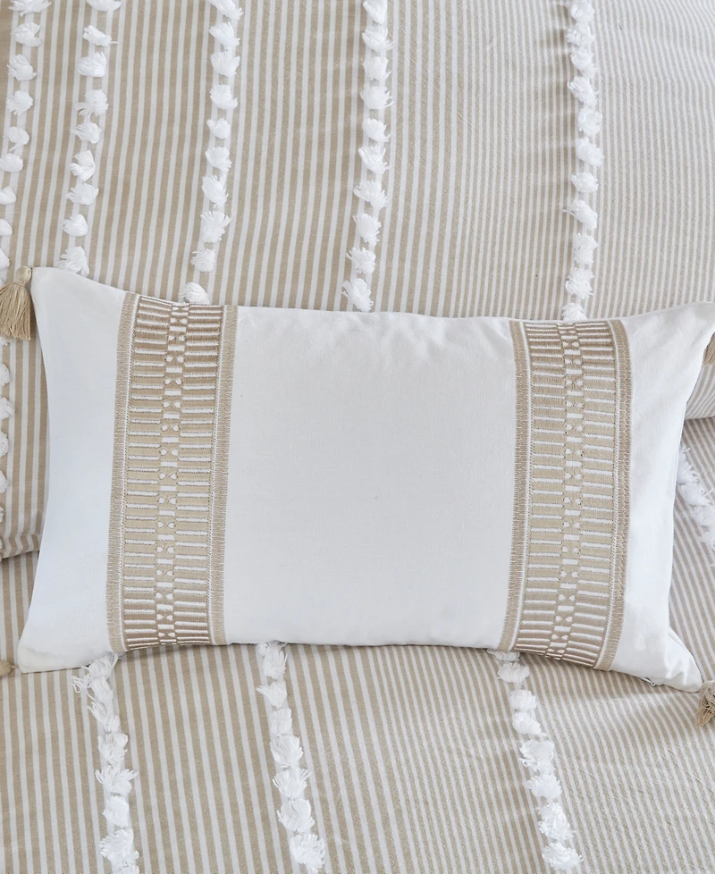 Harbor House Anslee Embroidered Decorative Pillow, 12" x 20"