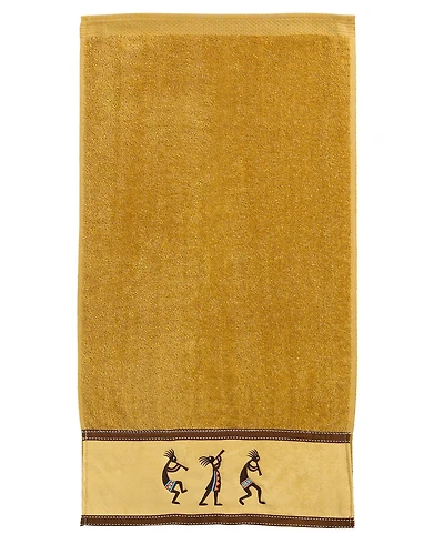 Avanti Kokopelli Saddle-stitching FrameCotton Hand Towel, 16" x 30"