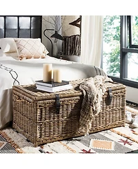 Jonathan Y Happimess Caden 46'' Wicker Storage Trunk