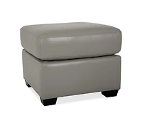 Orid Leather Ottoman, Created for Macy's