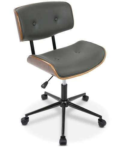 Lombardi Faux Leather Office Chair