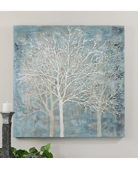 Uttermost Muted Silhouette Canvas Wall Art