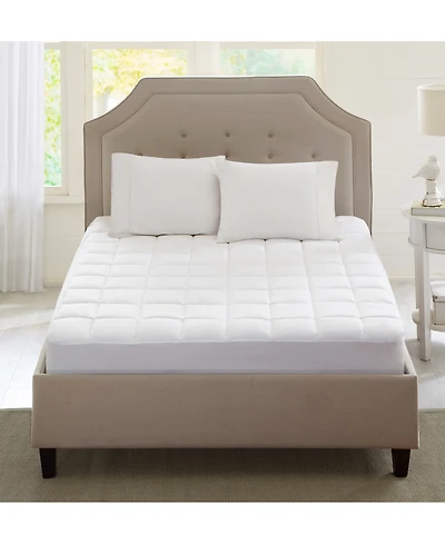 Madison Park Highline Quilted Microfiber Deep Pocket Mattress Pad