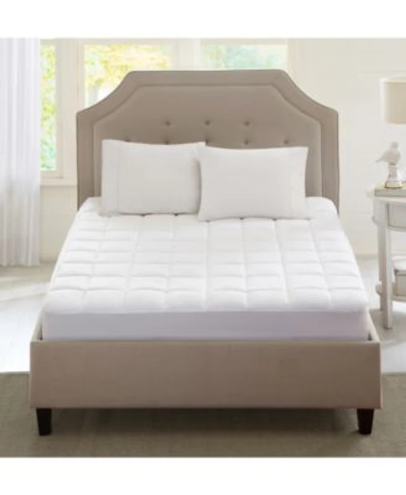 Madison Park Highline Quilted Microfiber Deep Pocket Mattress Pad