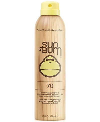 Sun Bum Sunscreen Spray Spf 70, 6-oz.