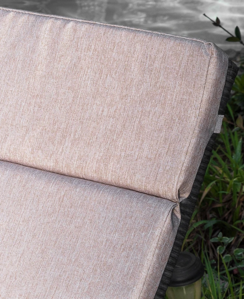 Pietro Outdoor Chaise Lounge with Cushion