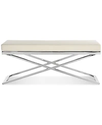 Hone Leather Bench