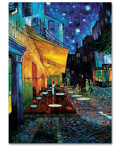 Vincent van Gogh 'Cafe Terrace' Canvas Art