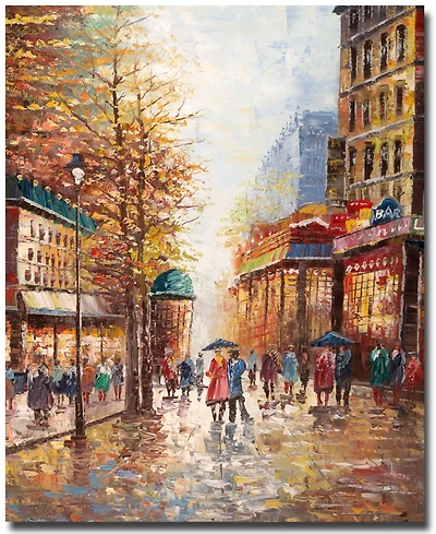Joval 'French Street' Canvas Art